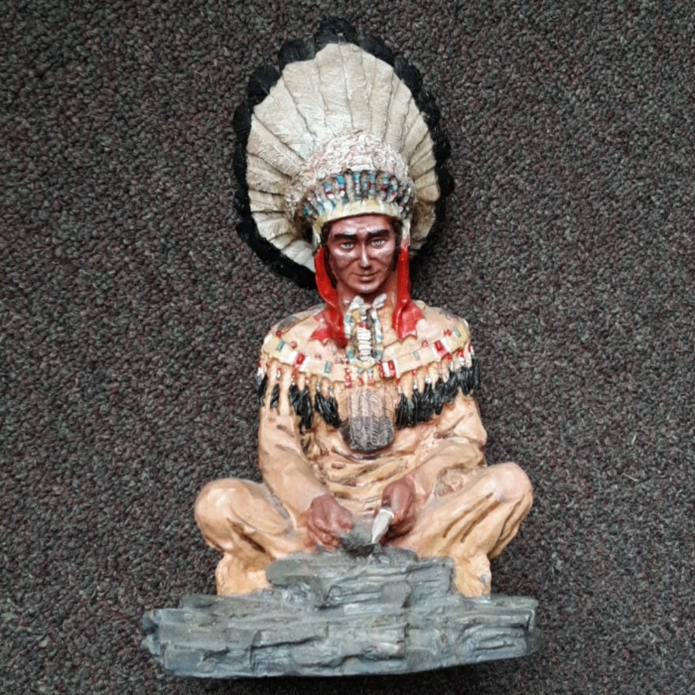 OLD WEST VISIONS LIMITED EDITIONS INDIAN CHIEF